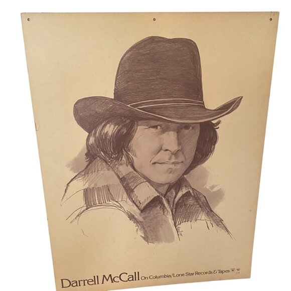 Darrell McCall Mickey Gilley Promo Posters Columbia/Playboy Records 70s - Picture 5 of 10